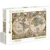 Clementoni - 33531 Collection Puzzle - Mappa Antica - 3000 Pezzi, Puzzle Adulti