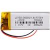 Liter energy battery Batteria 701850 LiPo 3.7V 600mAh 2.22Wh 1S 5C Liter Energy Battery per l'elettronica Ricaricabile Telefono Portatile Smartwatch Orologio GPS - Non adatto per Radiocomando 52x18x7mm (600mAh|701850)
