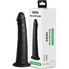 KIIROO Dildo Realistico 19 Cm Nero Silicone Compatibile Vac U Lock - Kiiroo