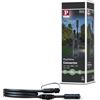 Paulmann 94273 - Cavo Plug & Shine, 1 m, IP68, colore: Nero