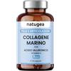 PRODGTAL Srl Natugea Collagene Marino 120 Capsule - Integratore di Collagene Marino Puro per Pelle, Capelli, Unghie e Articolazioni