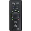 IK Multimedia iRig HD X Interfaccia Audio per Chitarra Basso x iOS Pc Mac, Nero