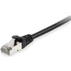 Equip Patch Cable Cat6 S/FTP 2 x RJ45 0.25 m Black LSZH Pack of 100