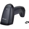 Equip Drahtloser 2d-barcodescanner, Mit Ständer, Portatile Barcodelesegerät, 1D