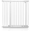 Safetots Cancelletto di Sicurezza Elite Extra Alto, 89cm - 98cm, Bianco Opaco, Extra Alto con 96.8cm di Altezza, Cancelletto di Sicurezza a Pressione per Scale, Barriera di Sicurezza