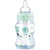 J Bimbi Biberon Neonato Anti Otite e Anti Colica - 160 ml 0+ - Verde Acqua