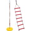 Bambini Albero Appeso Corda Corda Altalena E Scala Rampicante Giocattolo Set