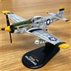 Modellino P-51D Mustang Finito Modellino di Aereo Realistico per Collezionisti