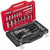 USAG U06010031 Assortimento in Cassetta Modulare con Bussole Esagonali ed inserti per avvitatura (100 pz), 601 1/4-1/2 JS100