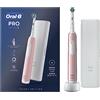 Oral-B Spazzolino Elettrico Pro Serie 1, Testina, Custodia da Viaggio, Rosa | Ricaricabile, Testina di Ricambio per Spazzolino Elettrico, Gengive Protette, Pulizia Denti Efficace, 3 Modalità