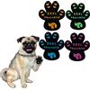 Phaechild Cani Protezioni Zampe Pads, Controllo trazione per Antiscivolo,dallo Scivolamento su Pavimenti scivolosi,Autoadesivo Cane Calze Scarpe per Cani Sostituzione Multicolore 80 pz - XXXL