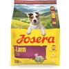 JOSERA Mini agnello adulto (1 x 900 g) | cibo secco di alta qualità per cani adulti di piccole razze | con patata dolce, erbe e frutta | piccole crocchette | extra compatibile | senza cereali |