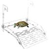 Generico Rampa Per Tartarughe Per Acquario - Terrazza Per Arrampicata In Acrilico Trasparente, Piattaforma Per Crogiolarsi, Accessorio Per Habitat Per Rettili Di Lunga Durata | Rampa Per Vasca Per Tartarughe P