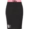 MARCELO BURLON - Gonna midi - Nero