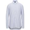 BARBA Napoli - Camicia fantasia - Celeste