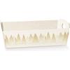 Scotton Cesto Natale Incollato 400 x 300 x 120 Mm White Fore 1 Pz