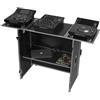 UDG Ultimate FLIGHTCASES. UDG Supporto U92049SL - ULTIMATE FOLD OUT DJ TABLE SILVER PLUS (WHEELS). U92049SL