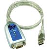MOXA Adattatore da USB a seriale Moxa, RS-232/422/485, DB9ha, 10 cm
