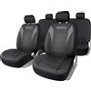 Sparco Set completo di rivestimenti per sedili auto Sparco, 5 posti, 9 pezzi, esclusiva Amazon, resistente