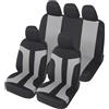 Auto Accessori Lupex - Coprisedili universali LS05 | Colore: grigio | Set per i sedili anteriori