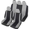 Auto Accessori Lupex, coprisedili universali LS10, colore grigio, set