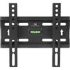Unyqoos Supporto a parete Unyqoos® per TV LCD/LED/OLED/Plasma - da 13 a 42" (VESA massimo 200x200), metallo, nero, capacità massima 35 kg, completo di viti e istruzioni