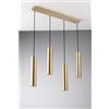 Luce Ambiente e Design Lampadario a sospensione FLUKE con quattro pendenti e struttura tubolare