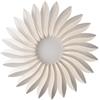 Luce Ambiente e Design Plafoniera LED Sunrise con struttura in alluminio bianco, diffusore in acrilico bianco satinato e luce naturale dimmerabile