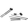 ZEFAL Gizmo Universal, Portaborraccia per Bicicletta Unisex Adulto, Nero, 8.4x14.4x8.4cm