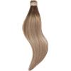 Rapunzel of Sweden Ponytail Straight / Clip-in / Medium Volume Dark Ashy Blonde Balayage B2.6/10.7 50 cm Extension per capelli 90 g