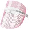 foreverLily Maschera LED per il trattamento dell'acne con terapia della luce a 7 colori, maschera per il viso di bellezza con luce a LED per il ringiovanimento della pelle Spot anti-età dell'acne (2023-rosa)