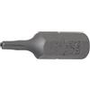 BGS 2437 | Inserto | lunghezza 25 mm | attacco esagono esterno 6,3 mm (1/4) | profilo a T (per Torx) con alesatura T8
