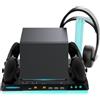 Generico Dock di ricarica con raffreddamento RGB per Steam Machine con ventola di raffreddamento a 3 velocità