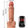 CYBER SILICOCK - OLIVER SILICONE LIQUIDO MORBIDO ULTRA REALISTICO 19 CM -O- 3.9 CM