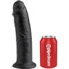 KING COCK - DILDO NERO 25 CM