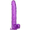 CALEXOTICS - DILDO REGINA TAGLIA VIOLA 25.5 CM