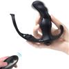 ARMONY ANAL ARMONY - VIBRATORE ANALE PROSTATA KNIGHT E TELECOMANDO ANELLO NERO