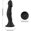 ARMONY ANAL ARMONY - VIBRATORE DILDO E TELECOMANDO PLUG ANALE NERO
