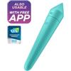 SATISFYER CONNECT SATISFYER - ULTRA POWER BULLET 8 BALA VIBRADORA TURQUESA