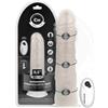 COCK MILLER - DILDO CON VENTOSA, LUCI E VIBRAZIONE CON TELECOMANDO BIANCO 21,5 CM
