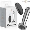 INTENSE ANAL TOYS INTENSE - ANAL PLUG 10 VIBRAZIONI DILDO METALLO CON TELECOMANDO M