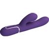 HIGH TECH PRETTY LOVE - VIBRATORE MULTIFUNZIONE G-SPOT VIOLA