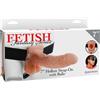 FETISH FANTASY SERIES - SERIES 7 HOLLOW STRAP-ON CON SFERE 17.8CM CARNE