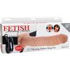 FETISH FANTASY SERIES - SERIES 11 HOLLOW STRAP-ON VIBRANTE CON SFERE 27.9CM CARNE