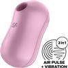SATISFYER AIR PULSE SATISFYER - STIMOLATORE E VIBRATORE D'ARIA PER ZUCCHERO COTONE LILLA
