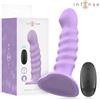 INTENSE REMOTE CONTROL INTENSE - BRENDA VIBRATORE TAGLIA M DESIGN A SPIRALE 10 VIBRAZIONI TELECOMANDO VIOLA