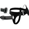 HARNESS COLLECTION PRETTY LOVE - VITO STRAP ON CON DILDO CAVO E VIBRAZIONE 17.3 CM