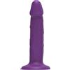 GET REAL - DILDO VIBRANTE IN SILICONE REALISTICO VIOLA 19,5 CM