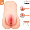 INTENSE BODIES & MASTURBATORS INTENSE DEEP TOUCH - MASTURBATORE AGINALE KRISTA CON ASPIRAZIONE, VIBRAZIONE ED EFFETTO VOCALE 1,2 KG