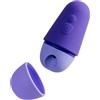ROMP - STIMOLATORE CLITORIDEO GRATUITO CON COPERCHIO, 10 LIVELLI, RICARICABILE, VIOLA